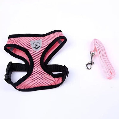 Adjustable Walking Harness-Second skinn-Pink-S-Second skinn
