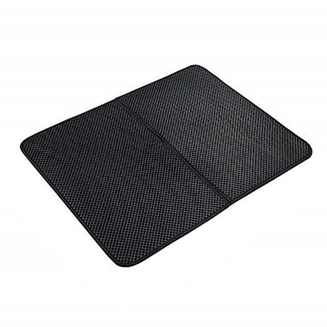 Double Layer Little Mat-Second skinn-Black-46X60CM foldable-Second skinn