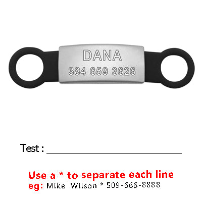 Personalized ID Tag Collar-Second skinn-Second skinn