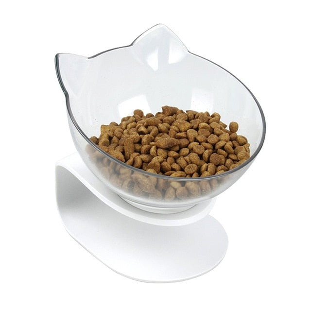 Non-Slip Cat Feeder Bowl-Second skinn-Single White-Second skinn